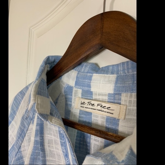 Free People Women’s Away At Sea Striped Top - Picture 7 of 11